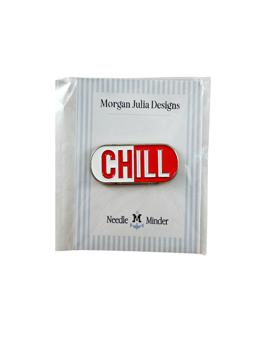 Pink Chill Pill Needle Minder