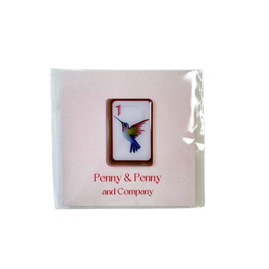 Bird Bam Mahjong Tile Needleminder