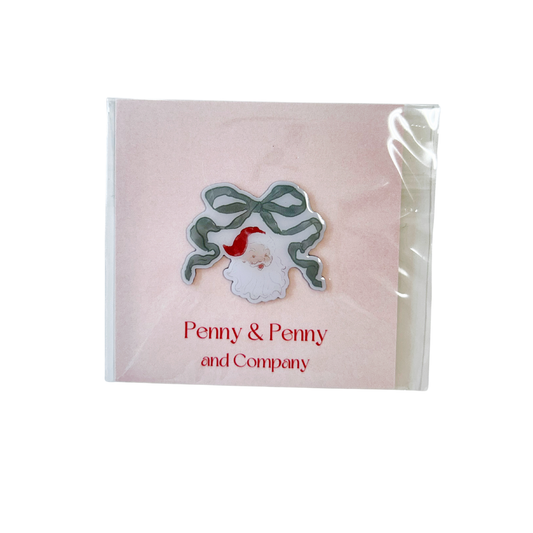 Vintage Santa Needle Minder