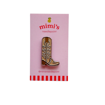 Tan Cowboy Boot Needleminder