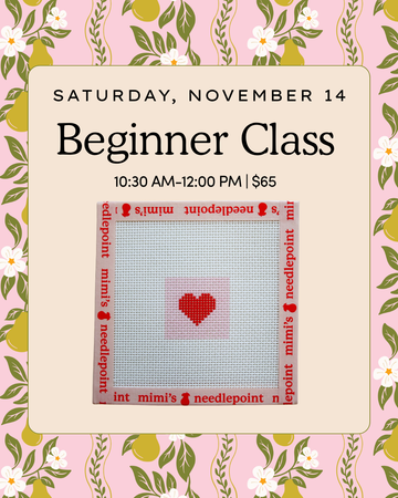 Mini Heart Beginner Class | November 14 (AM)