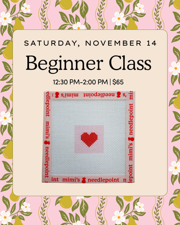 Mini Heart Beginner Class | November 14 (PM)