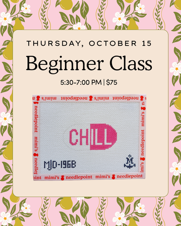 Mini Chill Pill Beginner Class | October 15