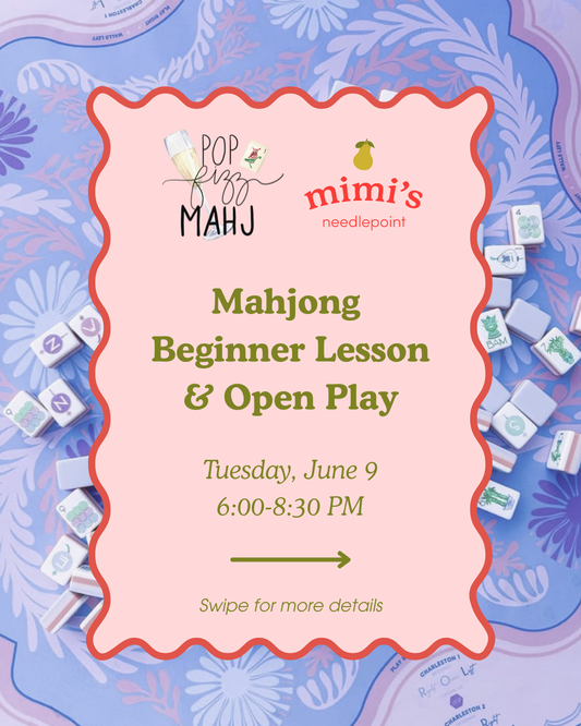 Mahjong Beginner Lesson & Open Play | June 9