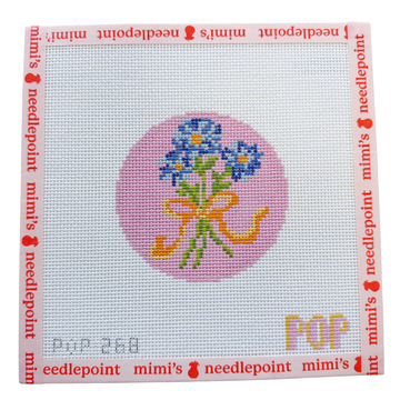 Floral Bouquet Round - Orchid
