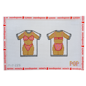 Bikini Shirt - Polka Dots