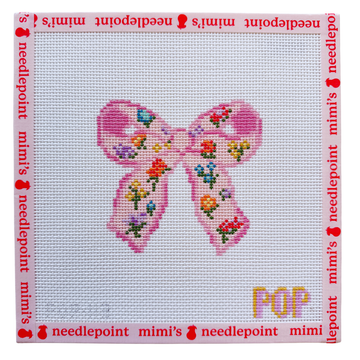 Floral Print Bow Pink