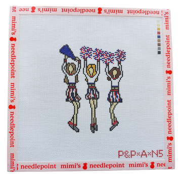 Red & Blue Cheerleaders