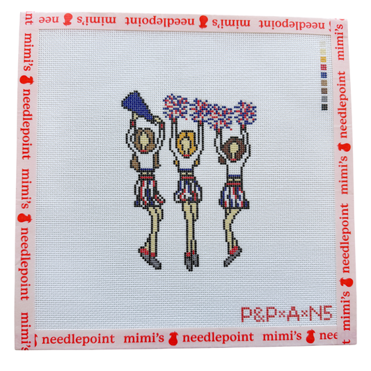 Red & Blue Cheerleaders