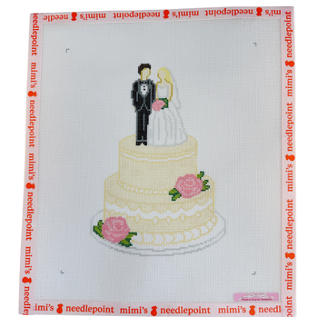 Wedding Cake (Pink Roses)