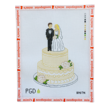 Wedding Cake (White Roses)