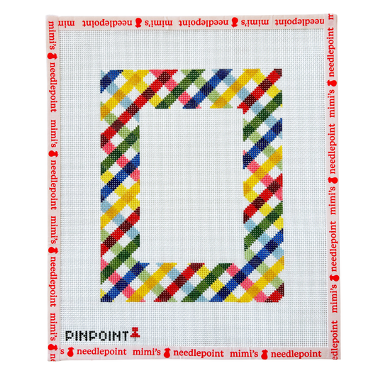 Multi-Colored Gingham Frame