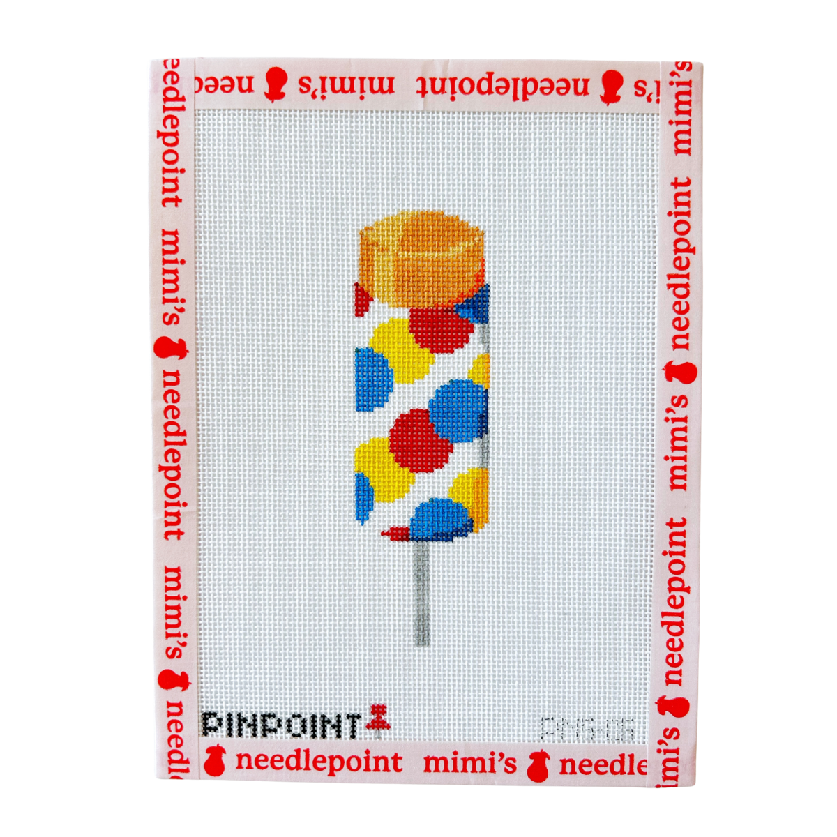 Orange Pinpoint Orange Sherbet Push-Up – Mimi's Needlepoint