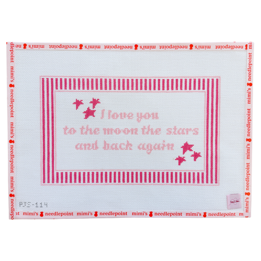 I Love You to the Moon and Back - Pink