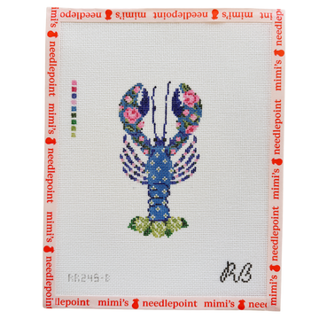 Floral Lobster - Blue