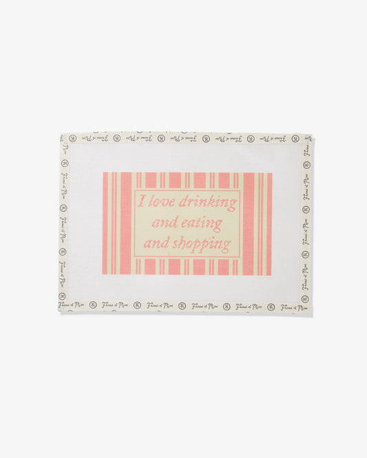 I Love Shopping 18 Mesh Canvas