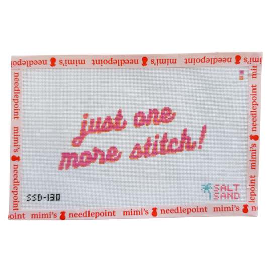 Just One More Stitch