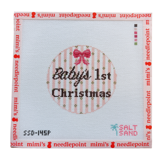 Baby's 1st Christmas Pink