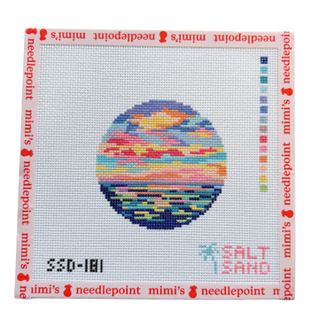 Ocean Sunset Round