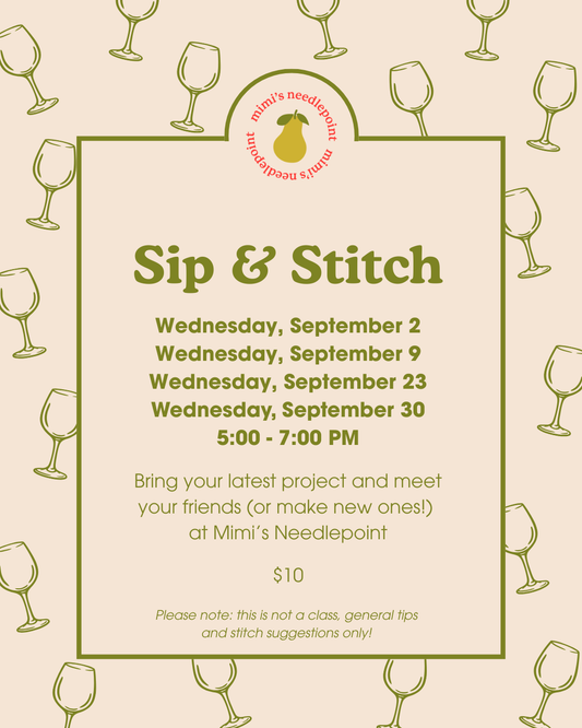 Sip & Stitch | September 2026