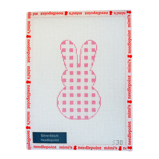 Gingham Peeps Bunny Pink