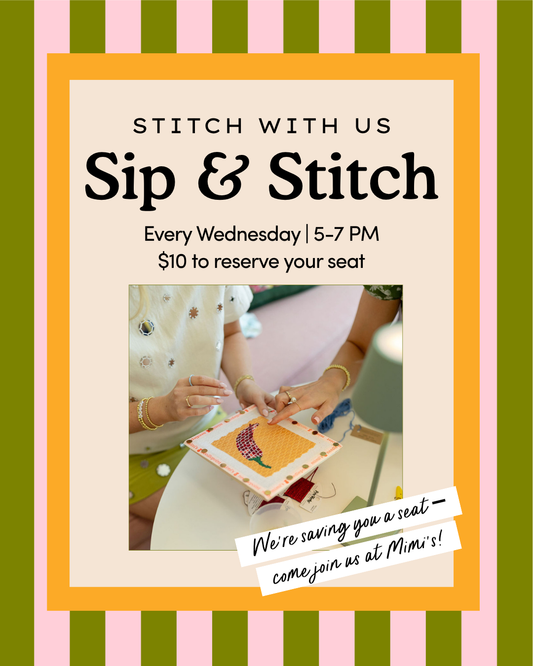 Sip & Stitch | November 2026