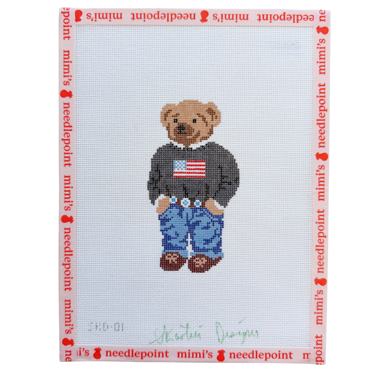 Flag Sweater Bear