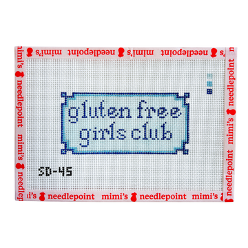 Blue Gluten Free Girls Club