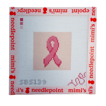 Mini Pink Ribbon for Breast Cancer Awareness