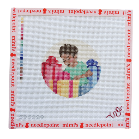 Boy with Presents - Heritage Christmas Collection