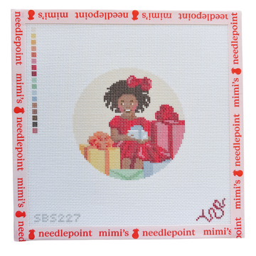 Girl with Presents - Heritage Christmas Collection