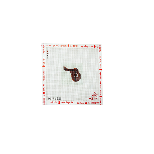 Saddle Mini Needlepoint Canvas