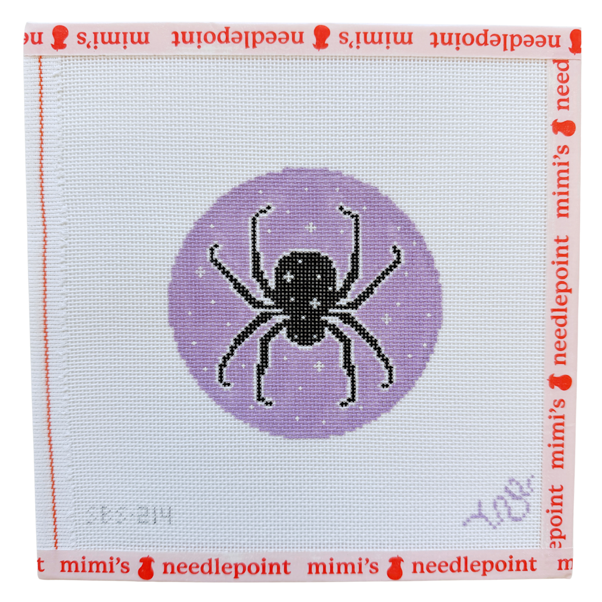 Purple and Spooky - Spider