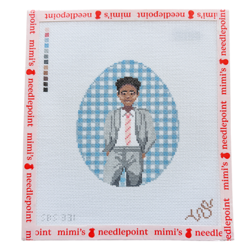 Easter Egg - Black Boy in Easter Sunday Best