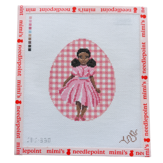Easter Egg - Black Girl in Easter Sunday Best
