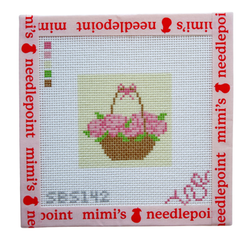 Pink Mini Hydrangea Basket