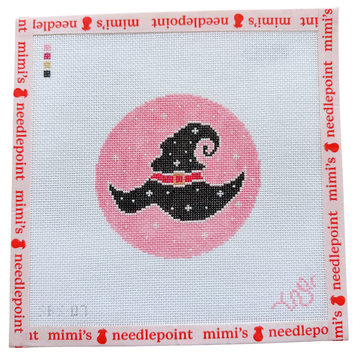 Pink and Spooky Witch Hat