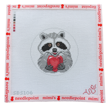 Valentine's Day Raccoon