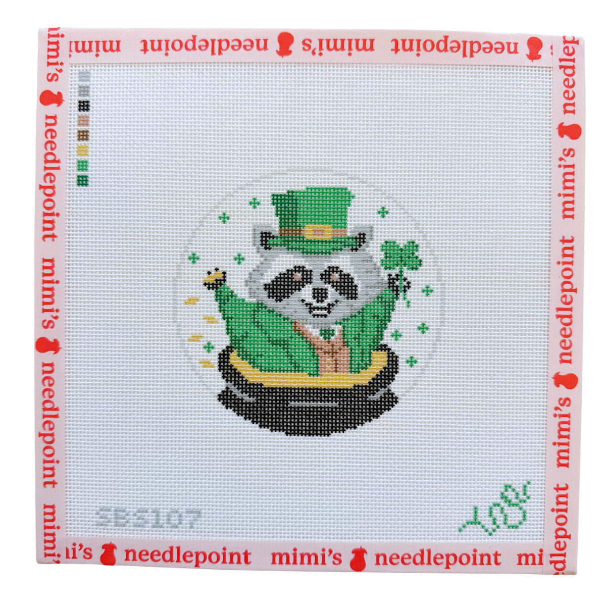 St. Patrick's Day Raccoon