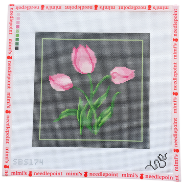 Dark Floral Tulip