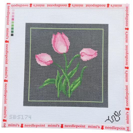 Dark Floral Tulip