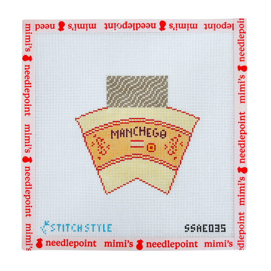 3D Wedge of Manchego Cheese