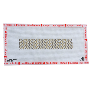 Y Pattern Clutch 14 Mesh Keychain Tan