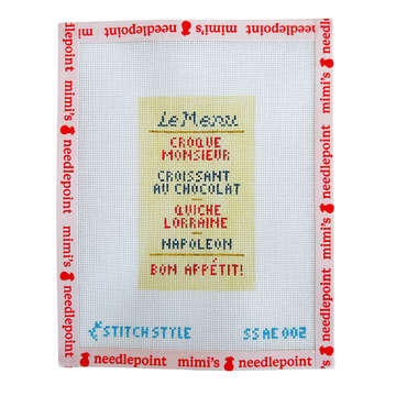 French Menu