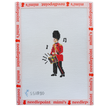 London Guard Needlepoint - Drums
