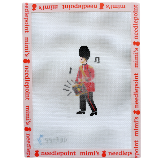 London Guard Needlepoint - Drums