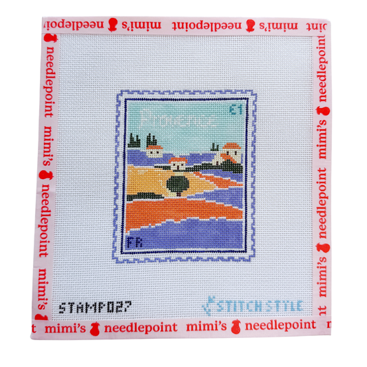 Provence Travel Stamp