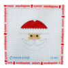 Santa Face Round