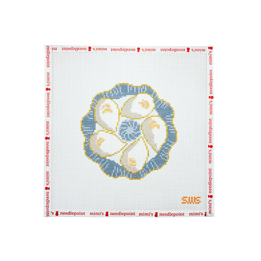 Blue Oyster Plate (13 mesh)