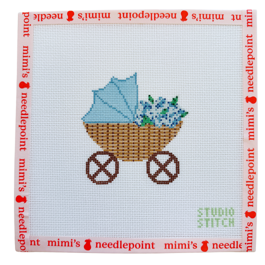 Blue Baby Carriage